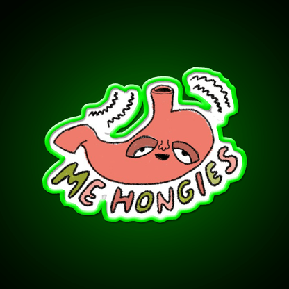 Me Hongies Snack Food Led Neon Sign Rgb Color - Shineneon