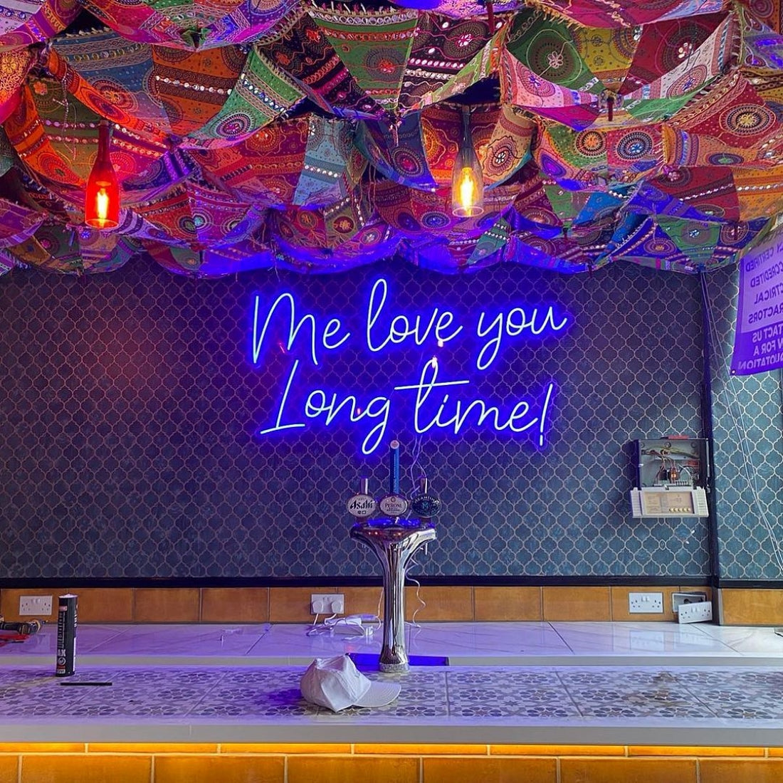 Me Love You Long Time Led Sign Business Neon Sign