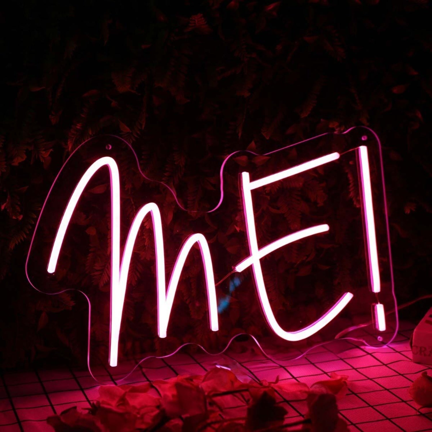Me Red Custom Led Neon Sign - Shineneon