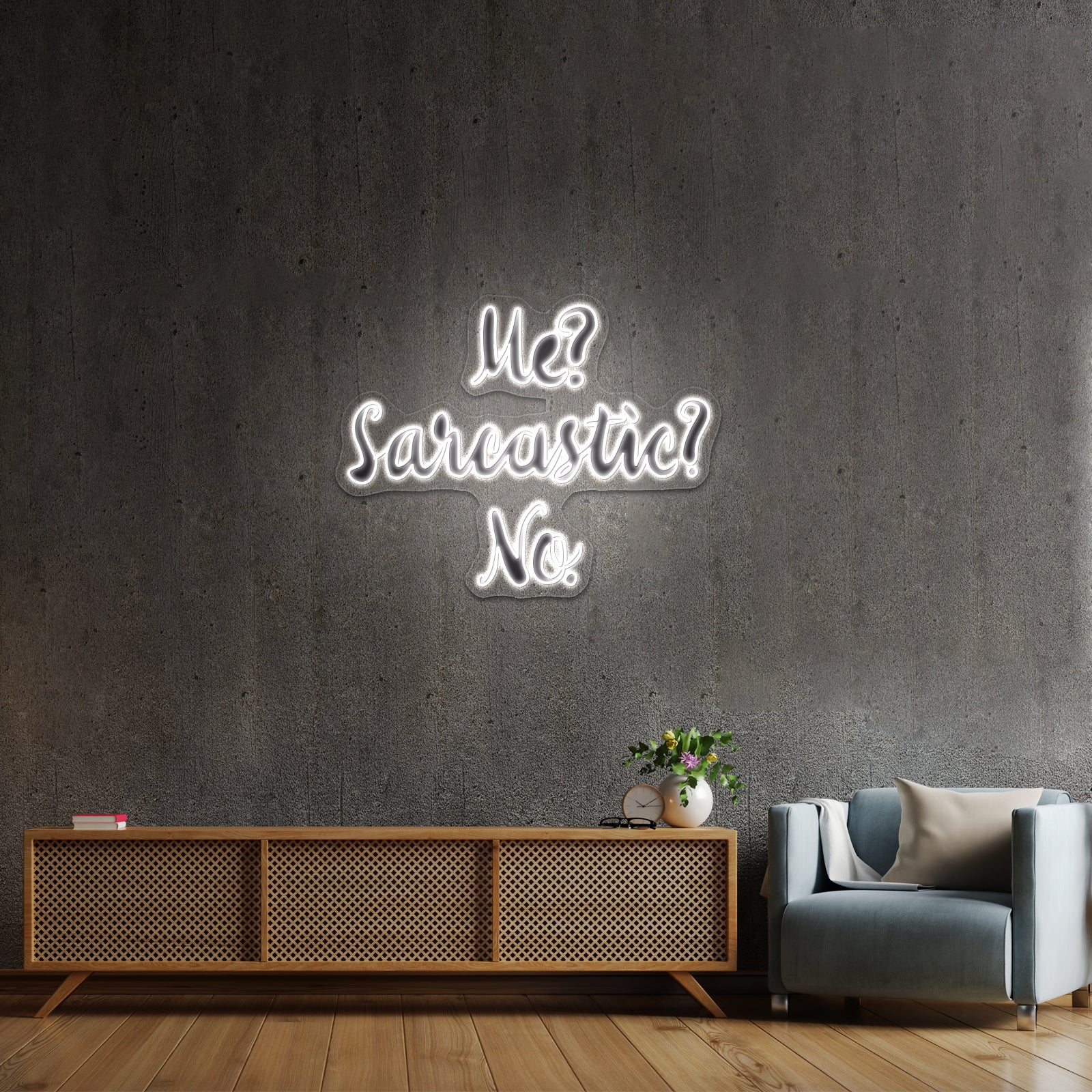 Medicated And Motivated Pink Artwork Neon Wall Signs