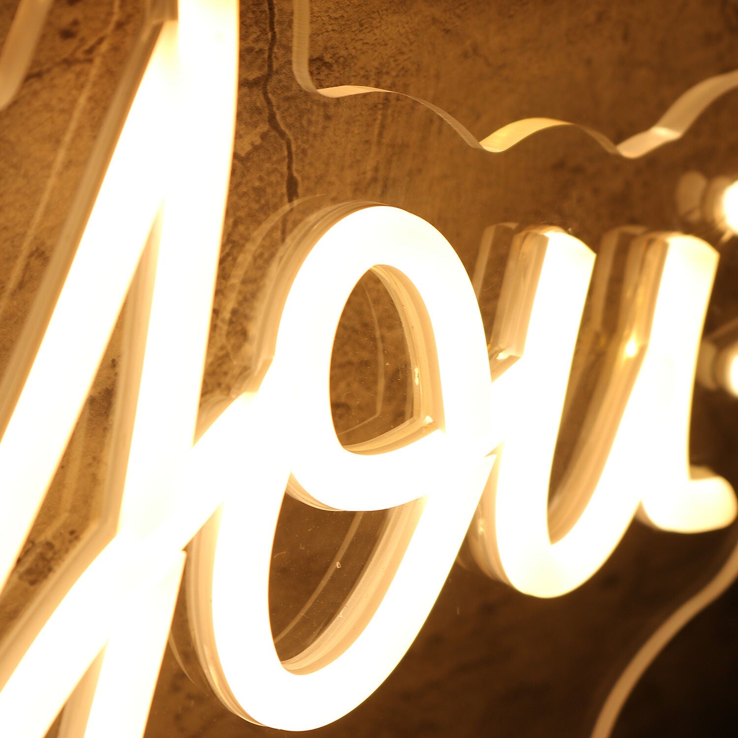 Me You Santi Yellow Led Neon Sign - Shineneon