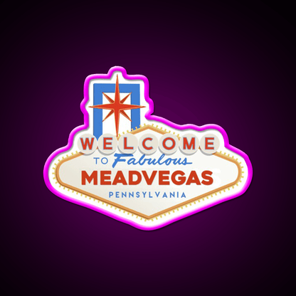 Meadvegas Welcome Led Neon Sign Open Sign Rgb Color - Shineneon