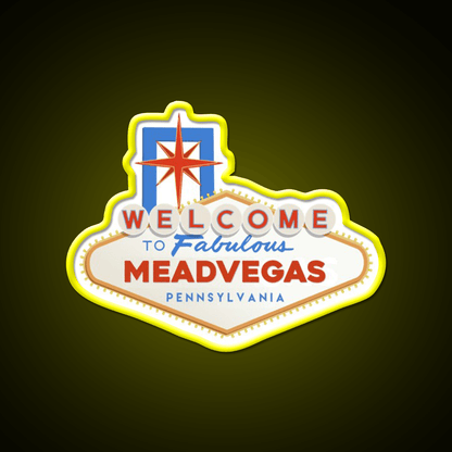 Meadvegas Welcome Led Neon Sign Open Sign Rgb Color - Shineneon