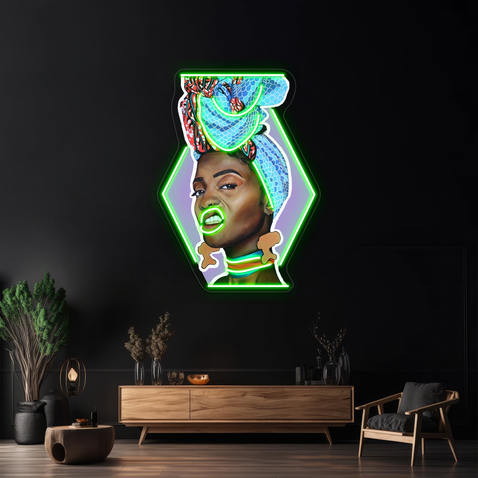 Mean Muggin 2 Wall Artwork Neon Signs | Shineneon