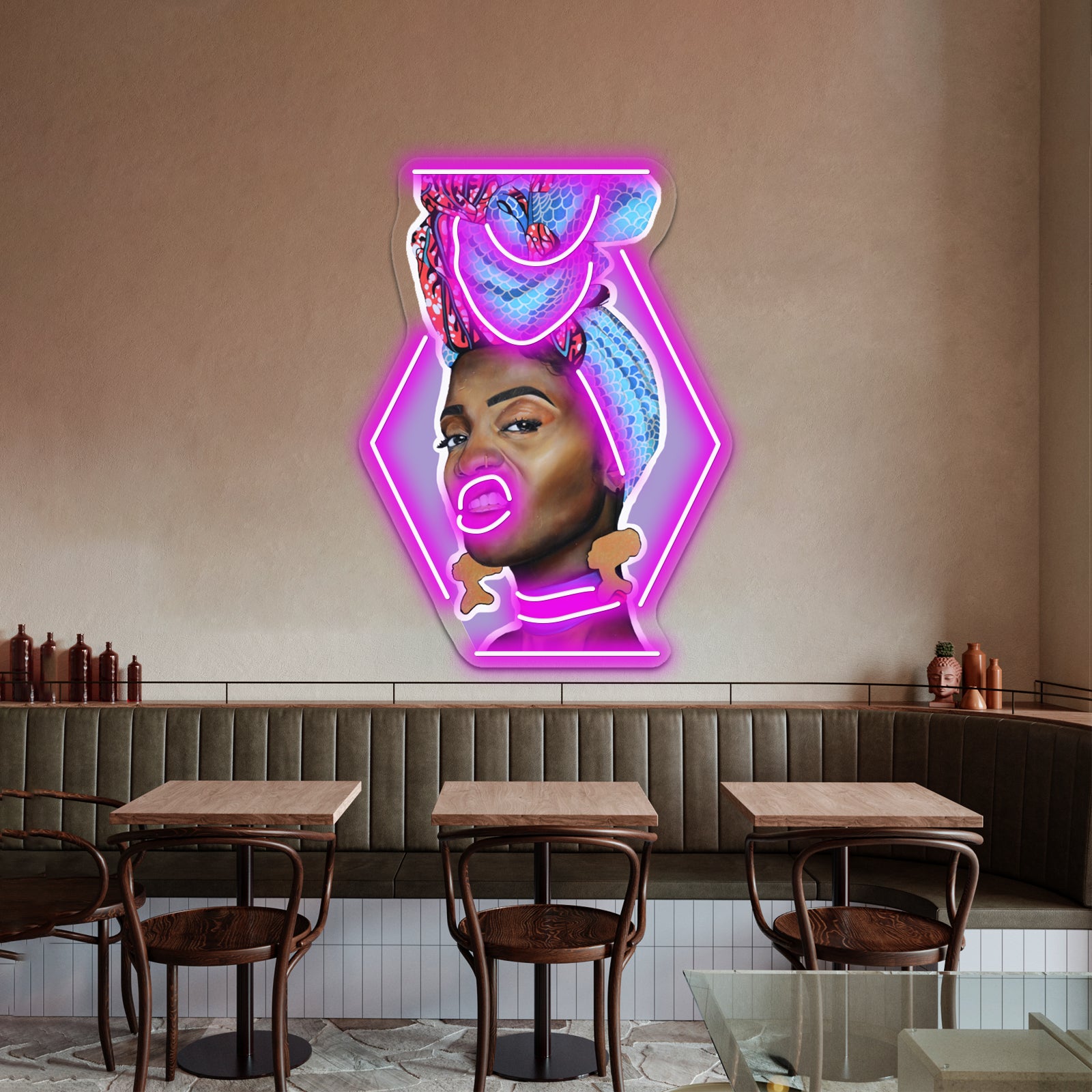 Mean Muggin 2 Wall Artwork Neon Signs | Shineneon