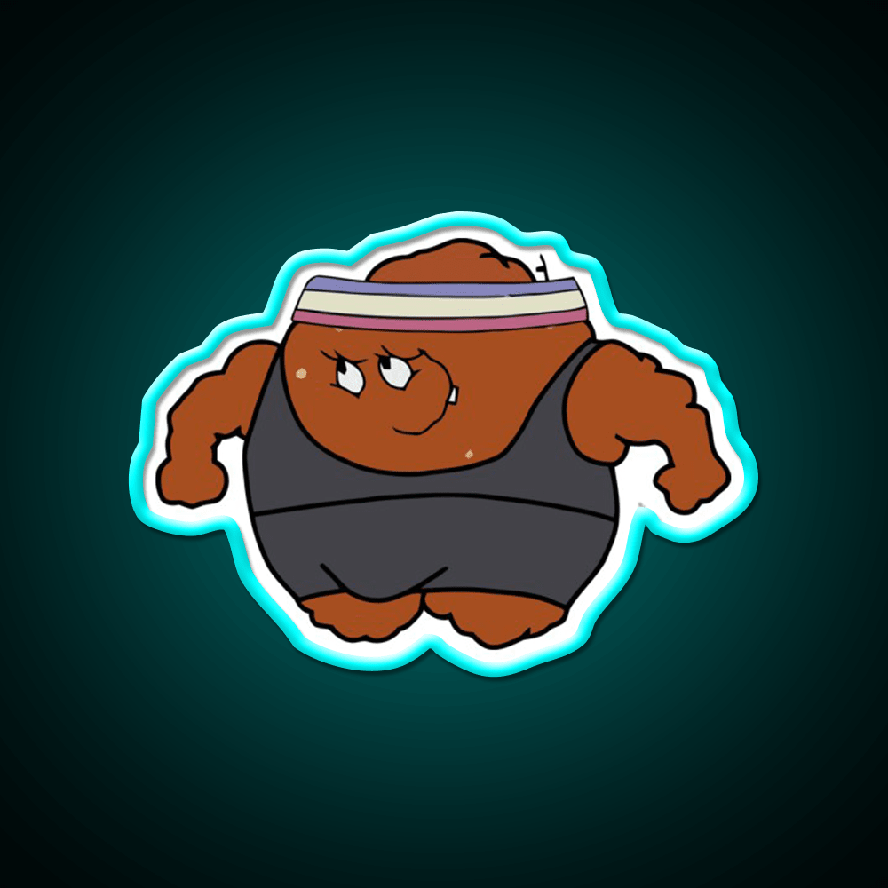 Meatwad Gym Fitness Led Neon Sign Rgb Color - Shineneon