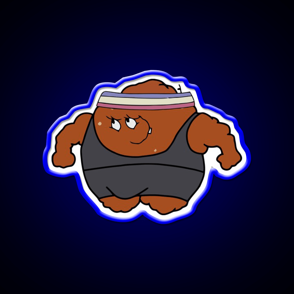 Meatwad Gym Fitness Led Neon Sign Rgb Color - Shineneon