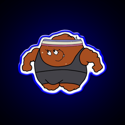 Meatwad Gym Fitness Led Neon Sign Rgb Color - Shineneon