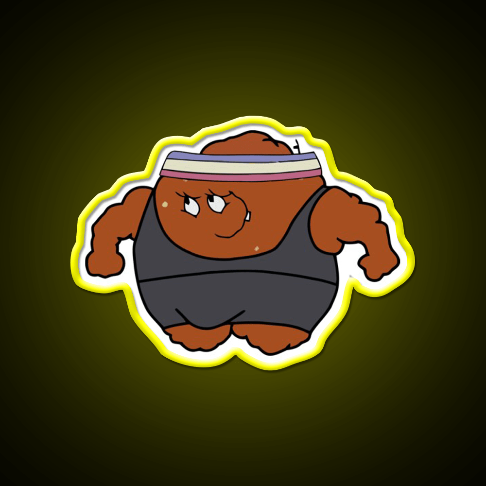 Meatwad Gym Fitness Led Neon Sign Rgb Color - Shineneon