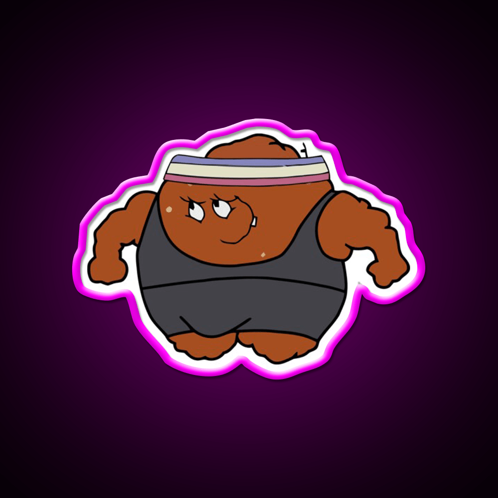 Meatwad Gym Fitness Led Neon Sign Rgb Color - Shineneon