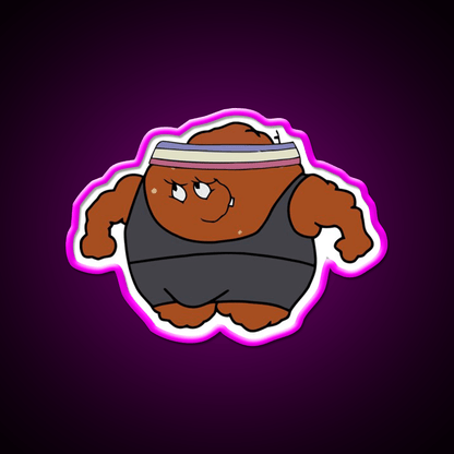 Meatwad Gym Fitness Led Neon Sign Rgb Color - Shineneon