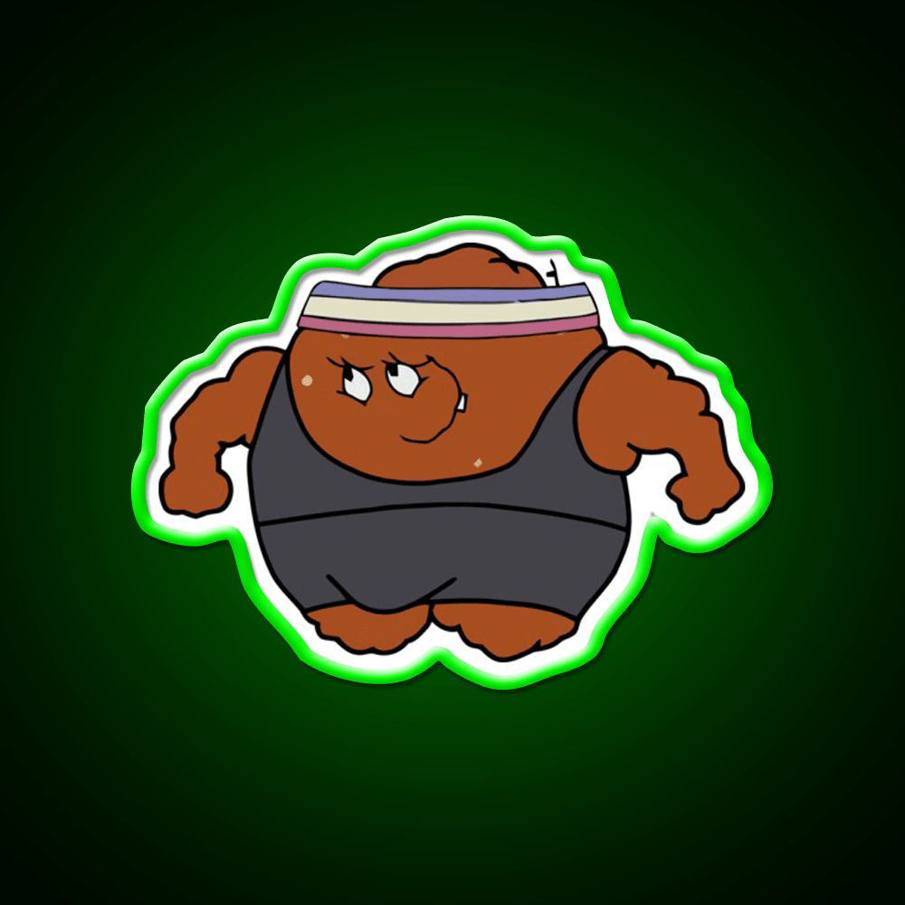 Meatwad Gym Fitness Led Neon Sign Rgb Color - Shineneon