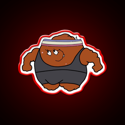 Meatwad Gym Fitness Led Neon Sign Rgb Color - Shineneon