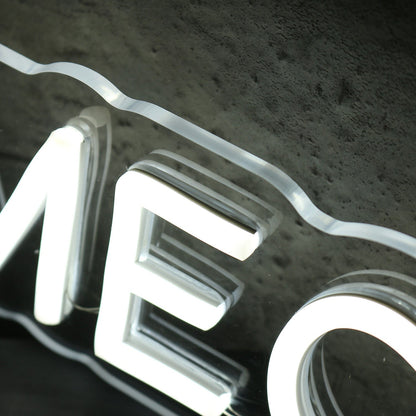 Mecca Team White Led Neon Sign - Shineneon