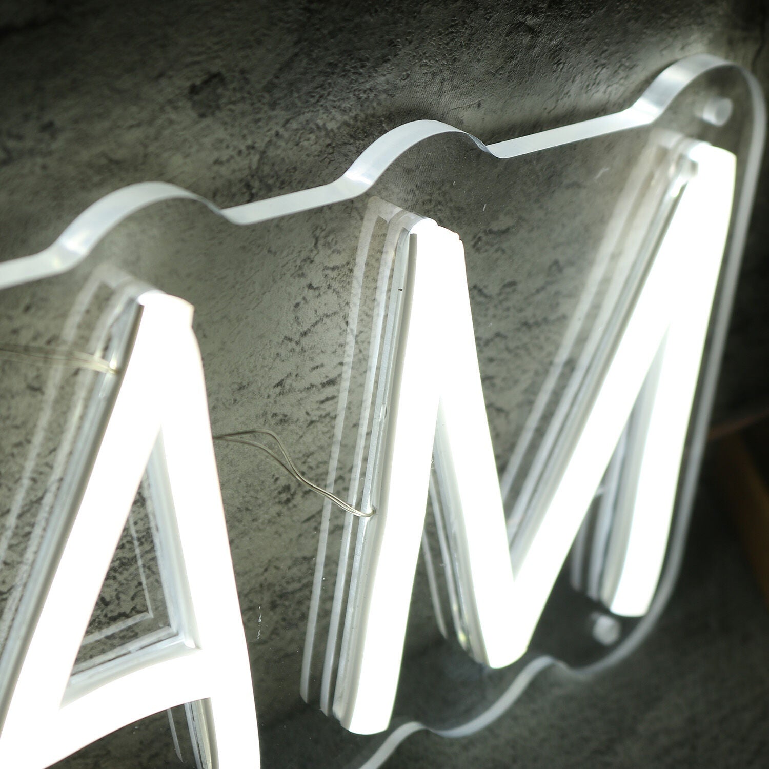 Mecca Team White Led Neon Sign - Shineneon
