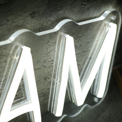 Mecca Team White Led Neon Sign - Shineneon