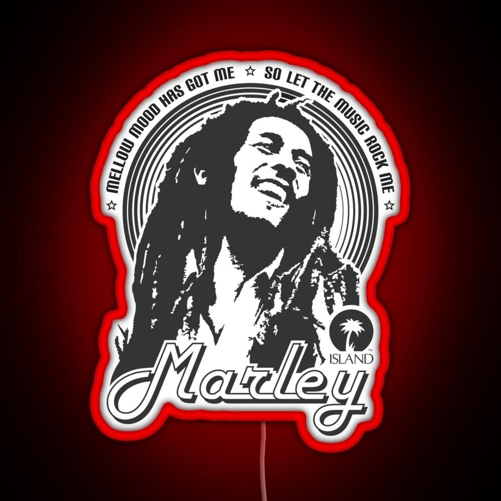 Mecha Bob Marley Rgb Led Neon Sign Pop Wall Art - Shineneon