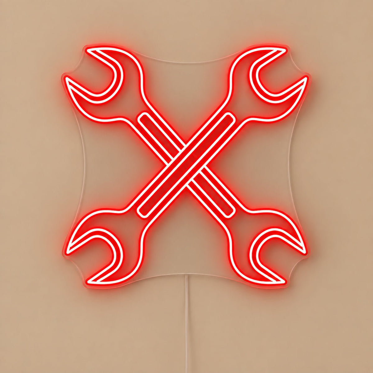 Mechanic Wrenches LED Neon Sign - Shineneon