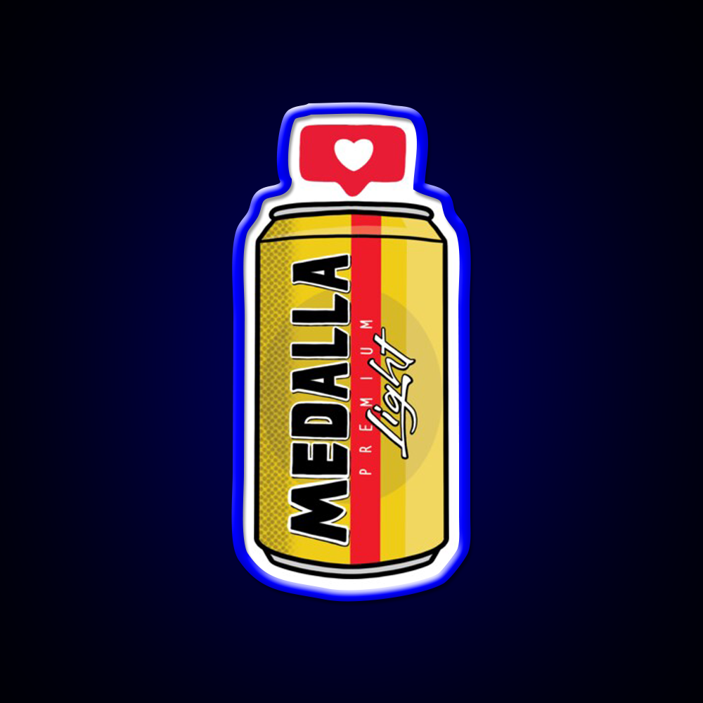 Medalla Light Beer Bar Decor Led Neon Sign Rgb Color - LED neon sign view 5