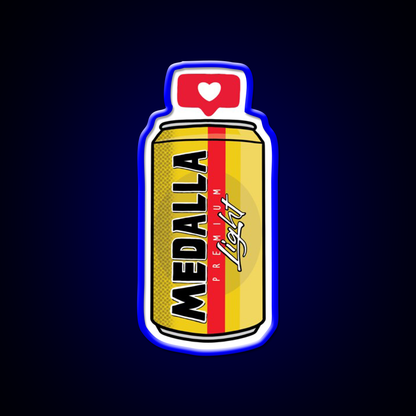 Medalla Light Beer Bar Decor Led Neon Sign Rgb Color - LED neon sign view 5