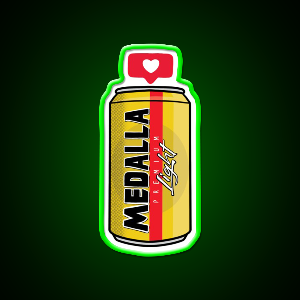 Medalla Light Beer Bar Decor Led Neon Sign Rgb Color - LED neon sign view 8