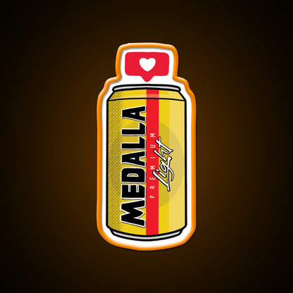 Medalla Light Beer Bar Decor Led Neon Sign Rgb Color - LED neon sign view 6