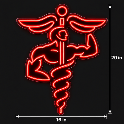 Medical Emblem Custom LED Neon Sign RGB - Shineneon