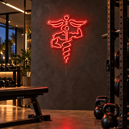 Medical Emblem Custom LED Neon Sign RGB | bf30fbf08d556b3be408dee22ed2557a4424d694fc621db846debd1329ea48d7 | effect