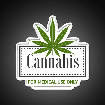 Medical Hemp Inspired Green Leaf Led Neon Sign 420 Neon Decor Rgb Color - Shineneon