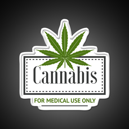 Medical Hemp Inspired Green Leaf Led Neon Sign 420 Neon Decor Rgb Color - LED neon sign view 11