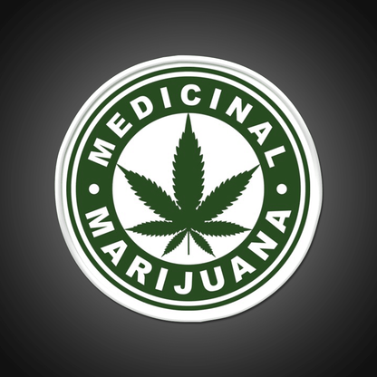 Medical Hemp Inspired Green Leaf Led Neon Sign Rgb Color - Shineneon