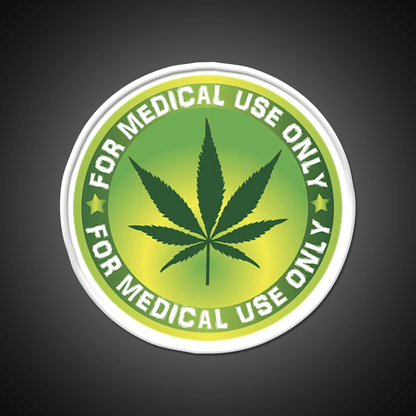 Medical Logo Hemp Inspired Green Leaf Led Neon Sign Rgb Color - Shineneon