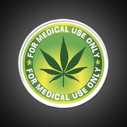 Medical Logo Hemp Inspired Green Leaf Led Neon Sign Rgb Color - LED neon sign view 11