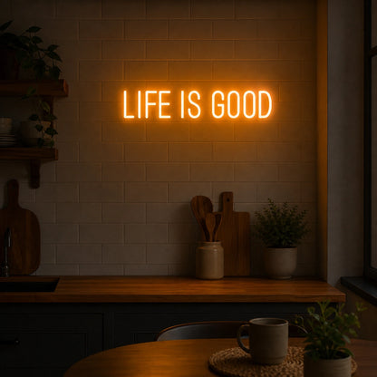 Meditate LED Neon Sign Man Cave Neon Sign real lifestyle scene