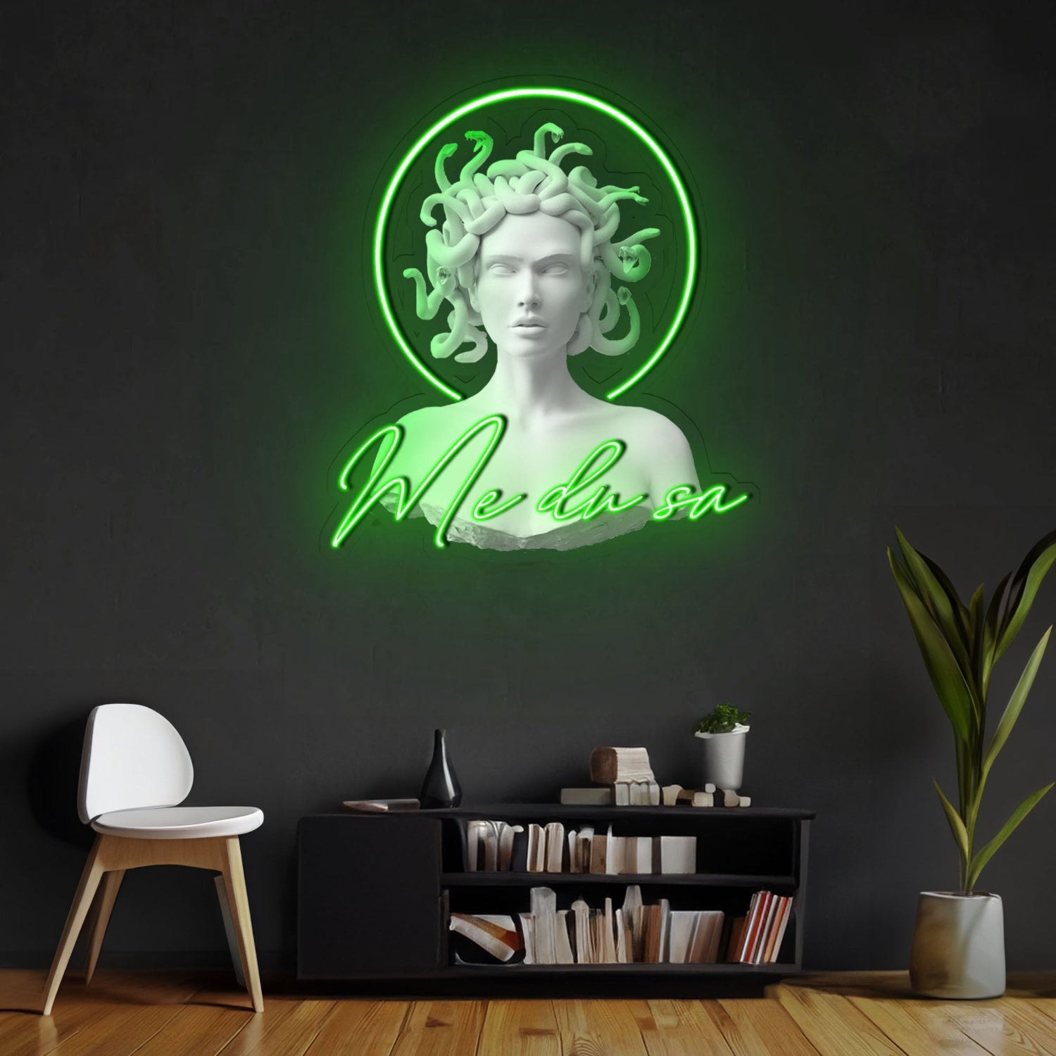Medusa Head Bust Led Neon Sign X Acrylic Artwork | Shineneon