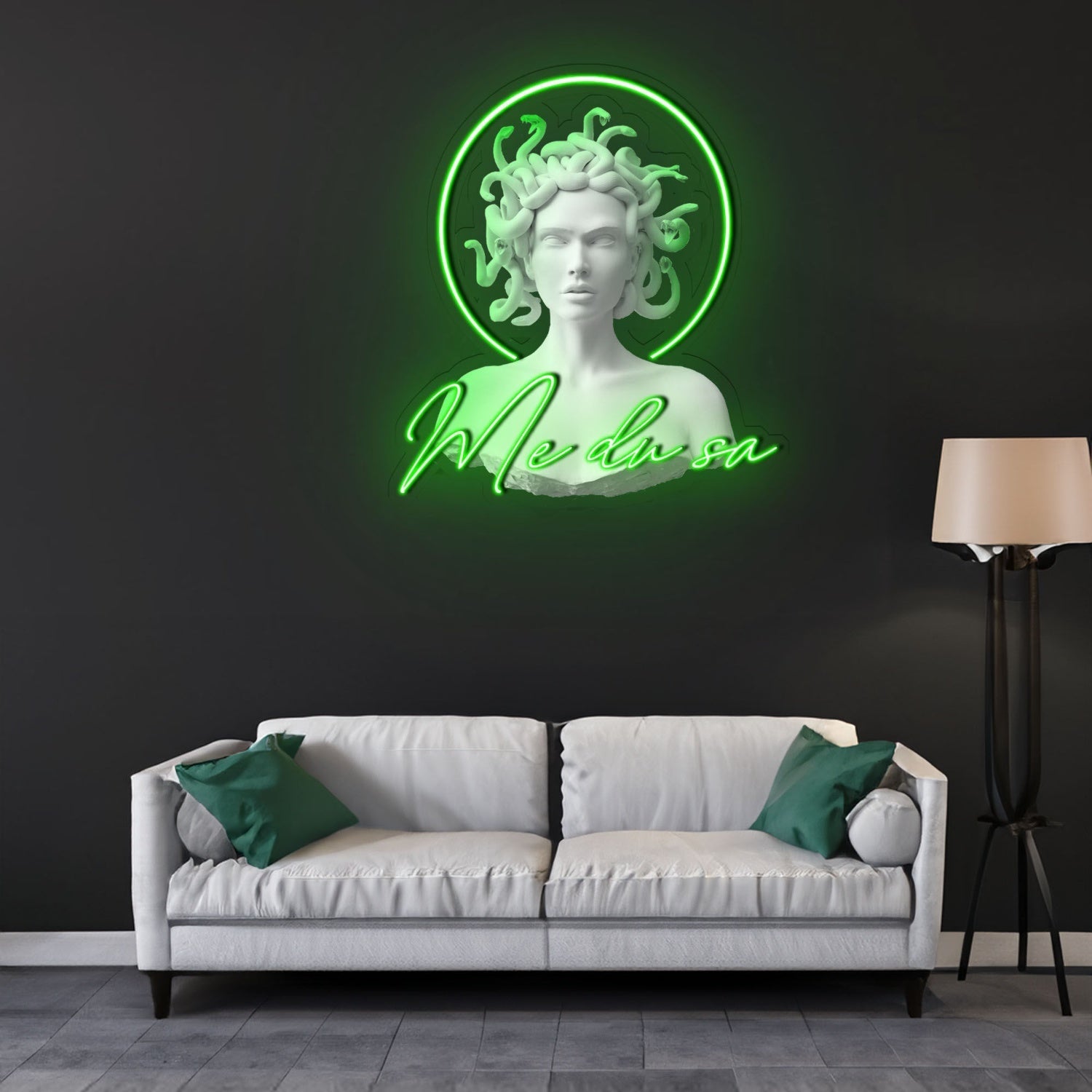 Medusa Head Bust Led Neon Sign X Acrylic Artwork - Shineneon