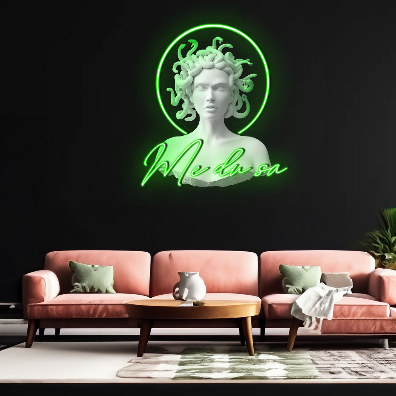 Medusa Head Bust Led Neon Sign X Acrylic Artwork | Shineneon