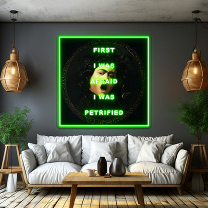 Meh Sloth Artwork Anime Neon Sign