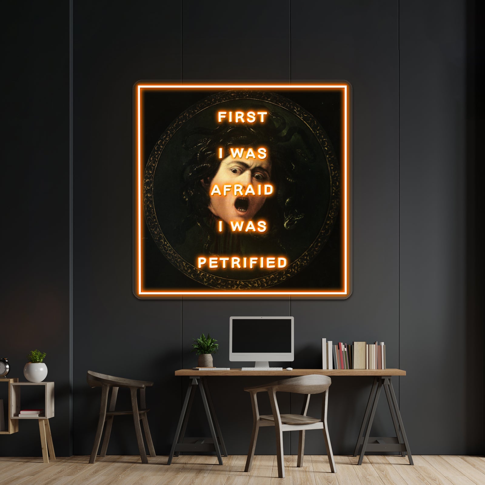 Meh Sloth Artwork Anime Neon Sign