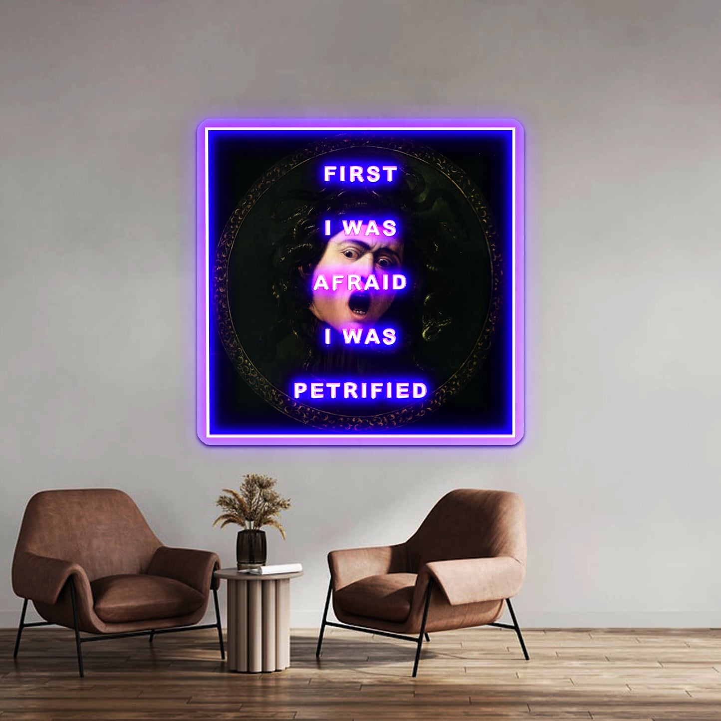 Medusa Will Survive Artwork Neon Wall Signs