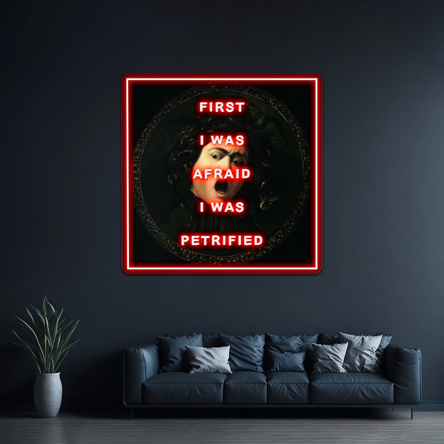 Medusa Will Survive Artwork Neon Wall Signs