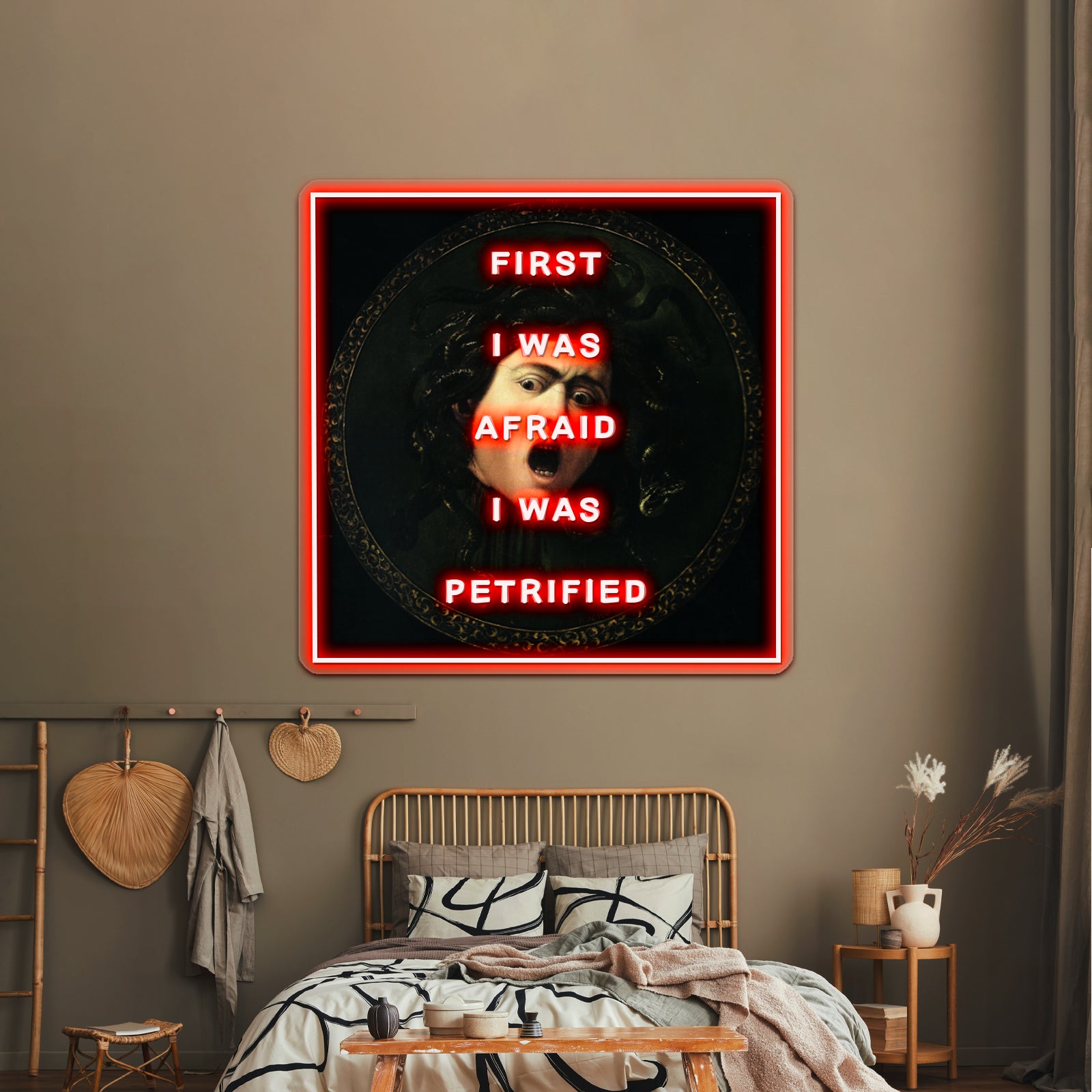 Meh Sloth Artwork Anime Neon Sign