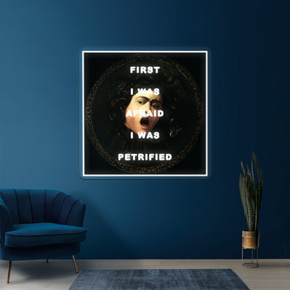 Meh Sloth Artwork Anime Neon Sign