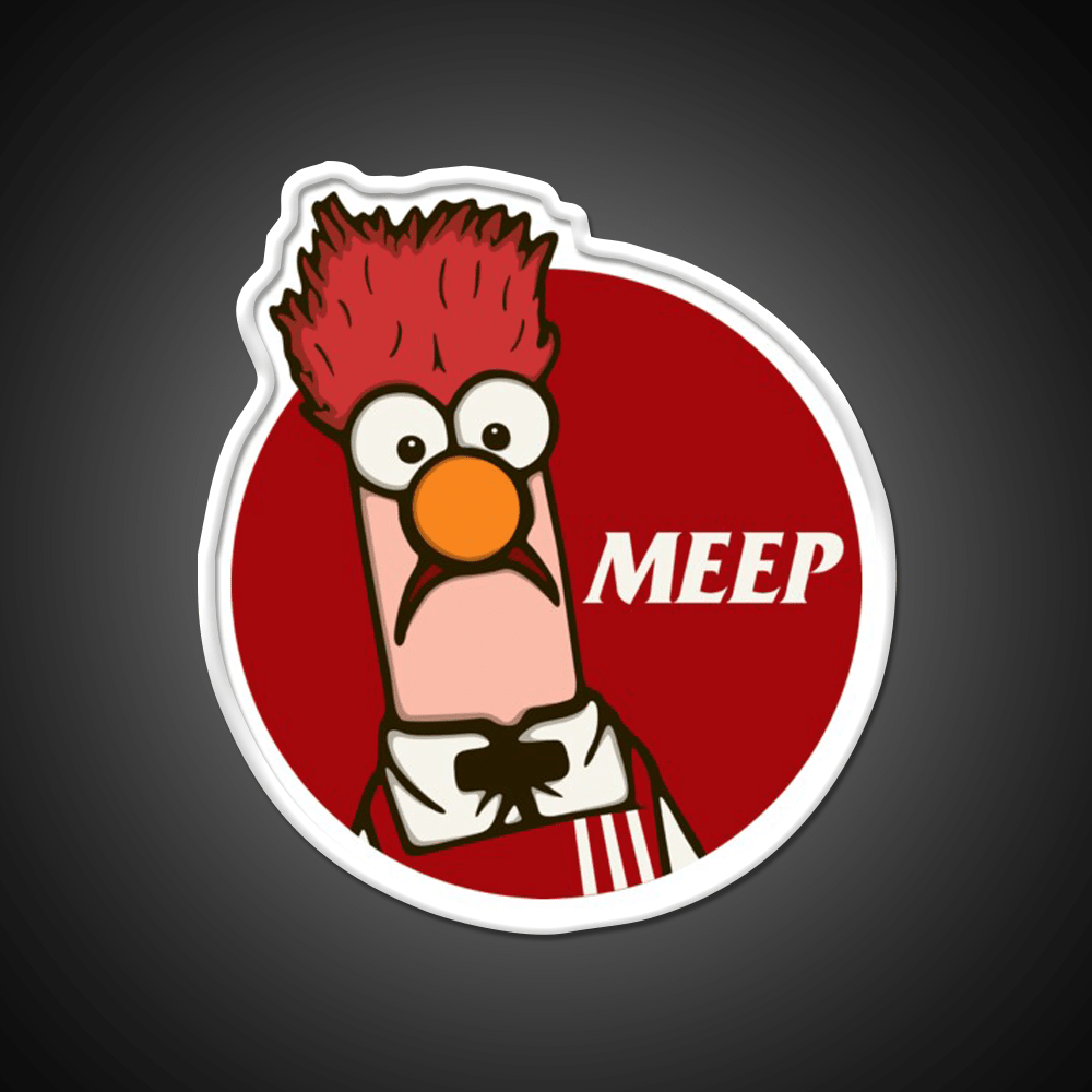 Meep Fast Food Led Neon Sign For Burger Place Rgb Color - Shineneon