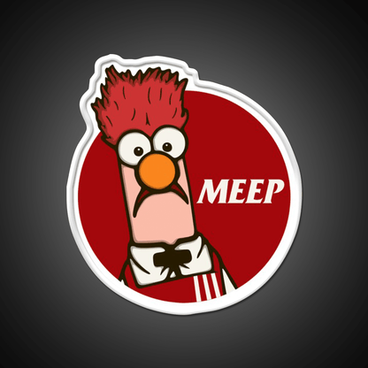 Meep Fast Food Led Neon Sign For Burger Place Rgb Color - Shineneon