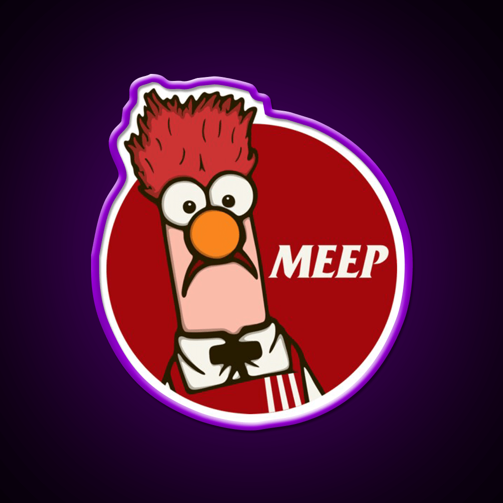 Meep Fast Food Led Neon Sign For Burger Place Rgb Color - Shineneon