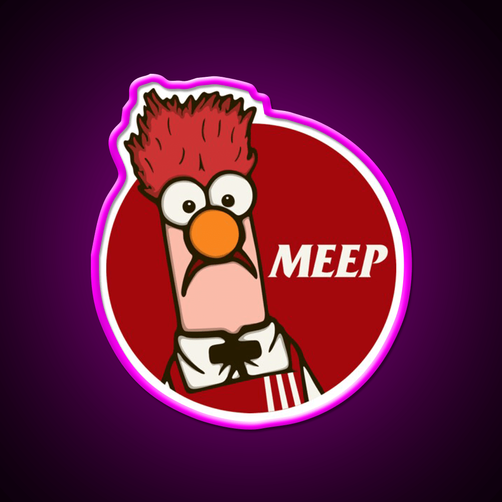 Meep Fast Food Led Neon Sign For Burger Place Rgb Color - Shineneon