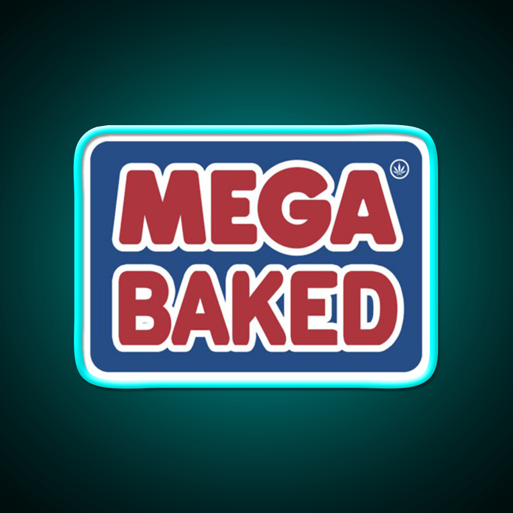 Mega Baked Hemp Inspired Green Leaf Led Neon Sign Rgb Color - Shineneon