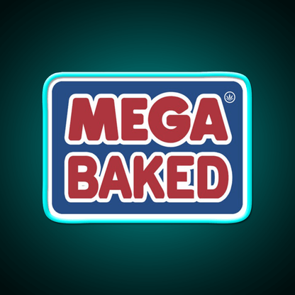 Mega Baked Hemp Inspired Green Leaf Led Neon Sign Rgb Color - Shineneon