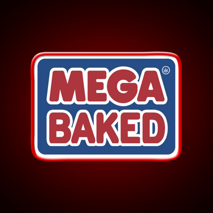 Mega Baked Hemp Inspired Green Leaf Led Neon Sign Rgb Color - Shineneon